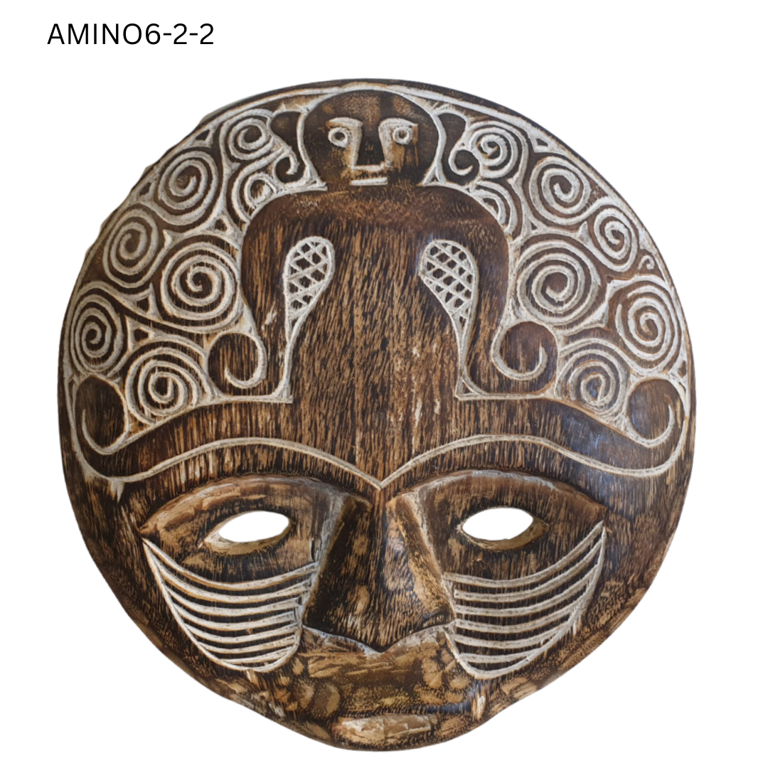 Tribal Mask Wooden Design