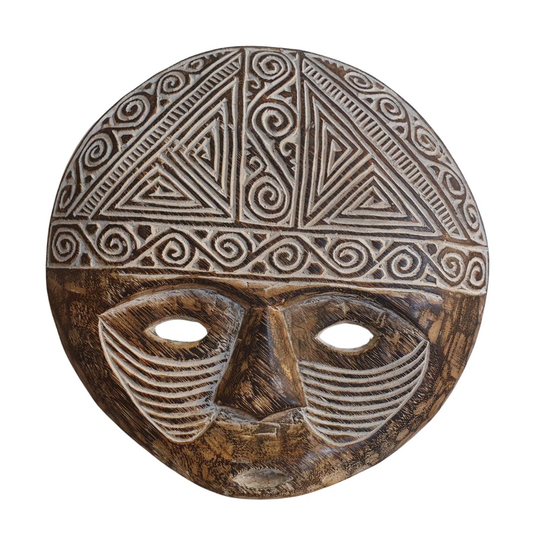 Tribal Mask Wooden Design