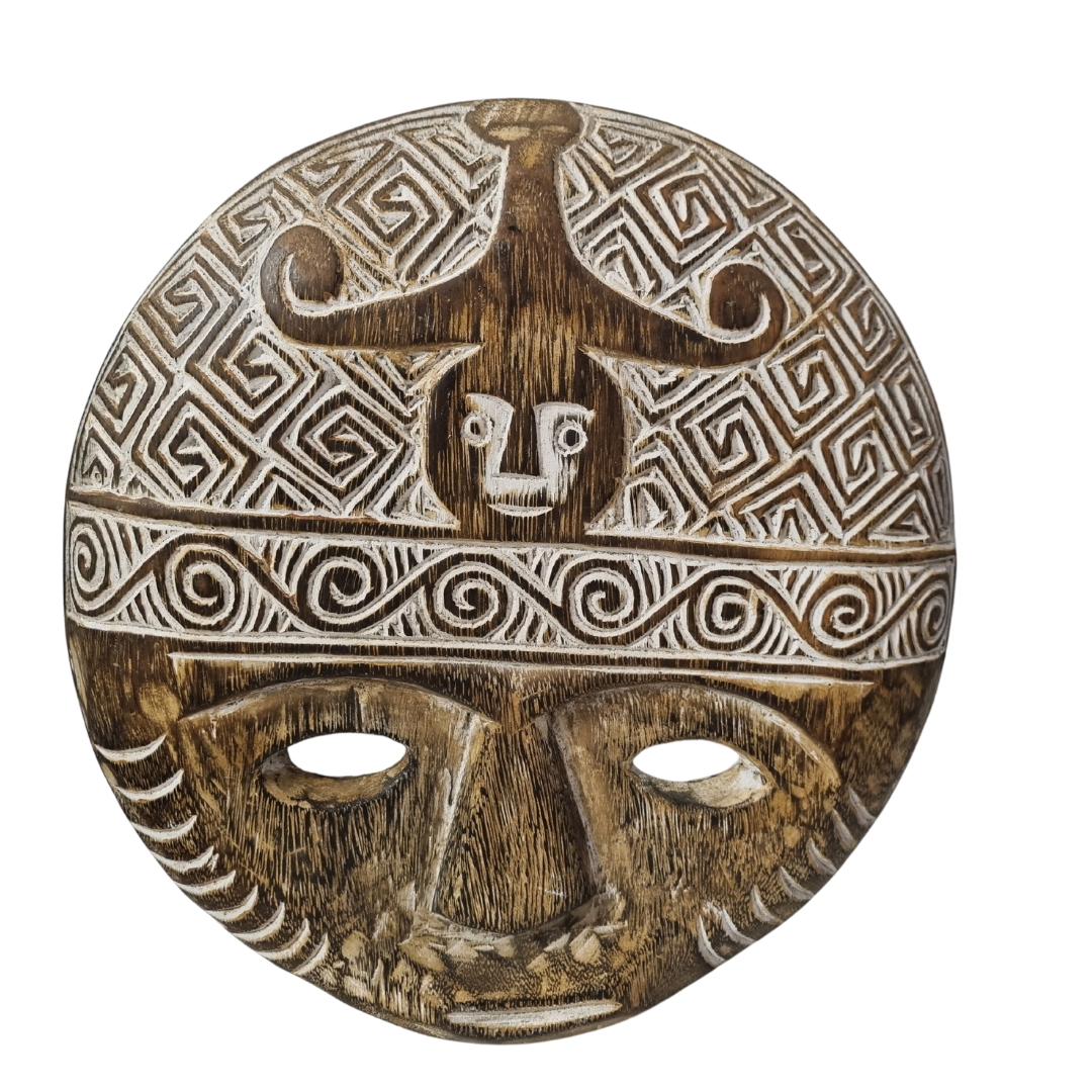 Tribal Mask Wooden Design