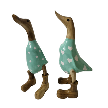 Bamboo Root Ducks Turquoise