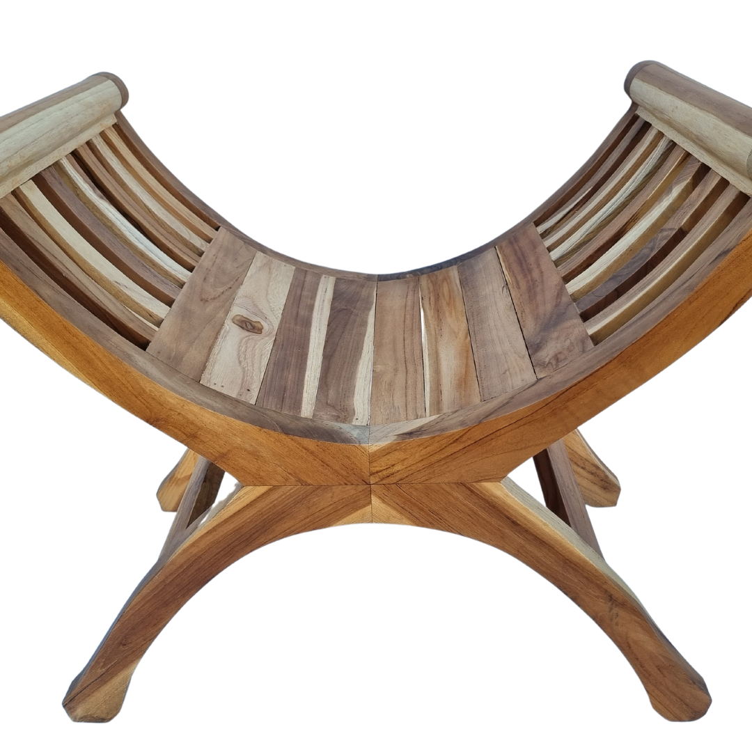 Indonesian Teak Wood Stool