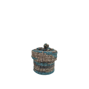 Elegant Beadwork Trinket Boxes