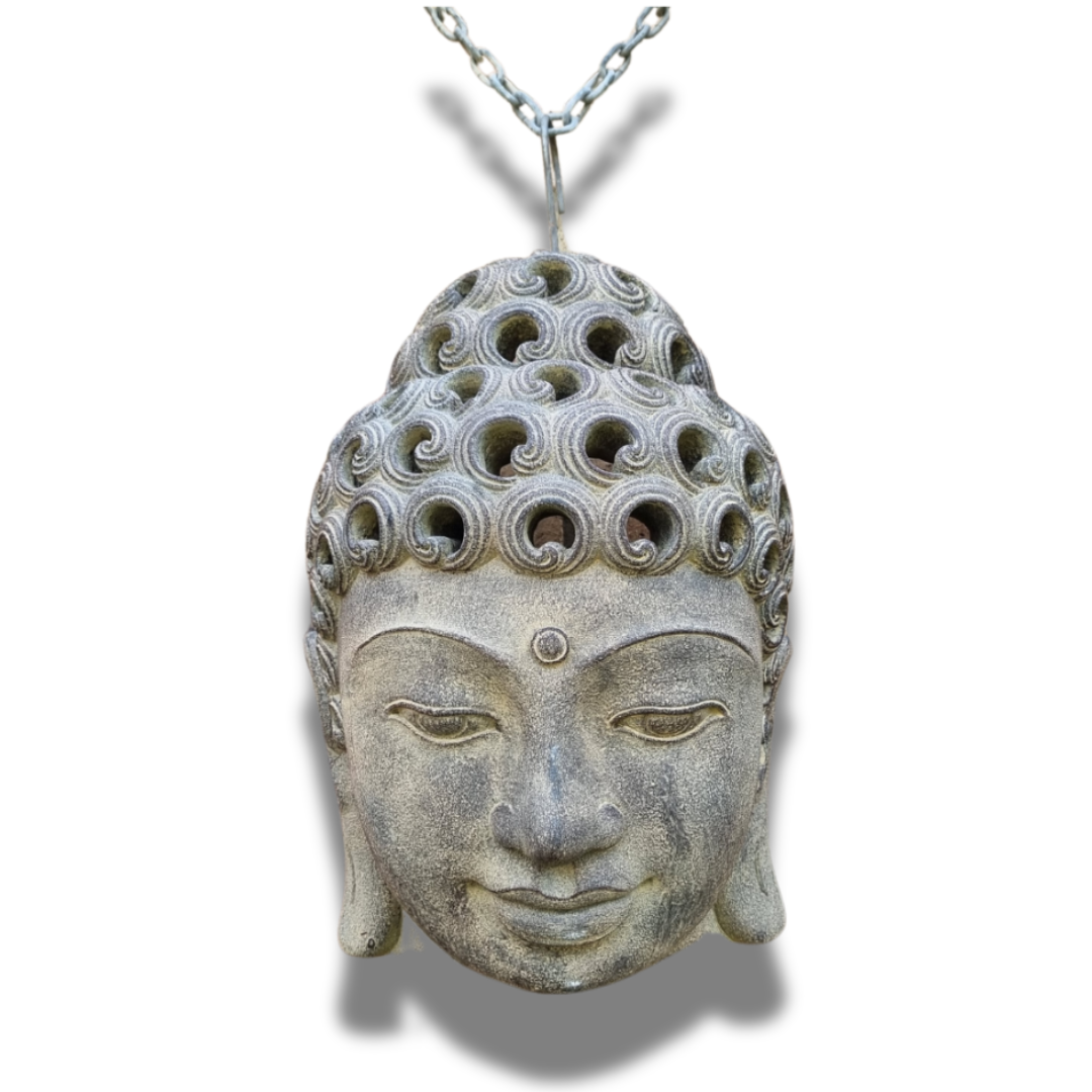 Buddha Head Mask Wall Plaque