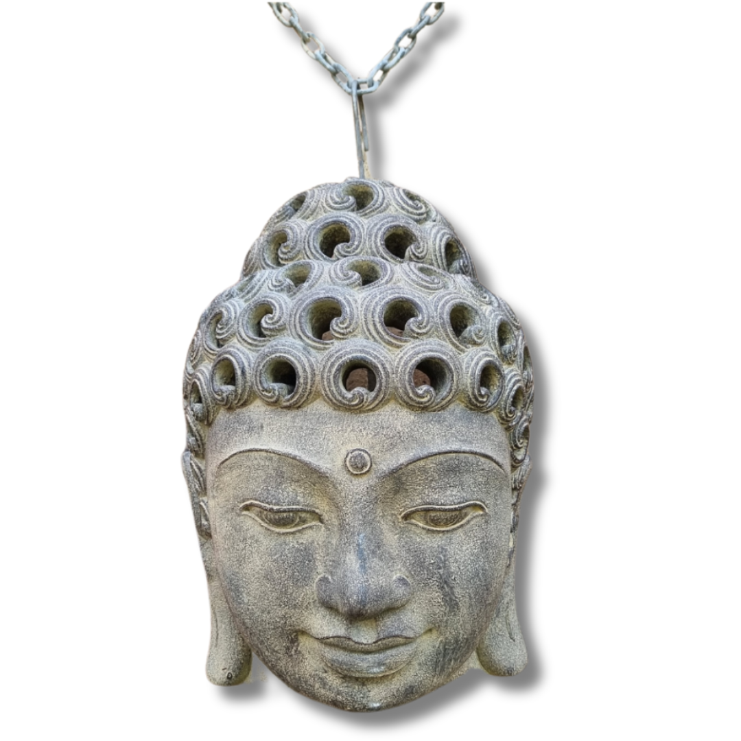 Buddha Head Mask Wall Plaque