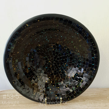 Black Night Mosaic Bowl