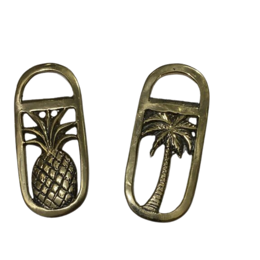 Tropical Brass Bottle Openers