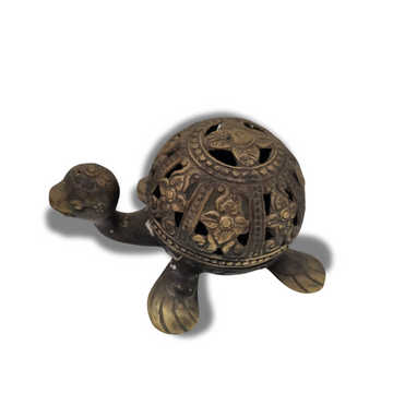 Brass Turtle Tea Light Holder