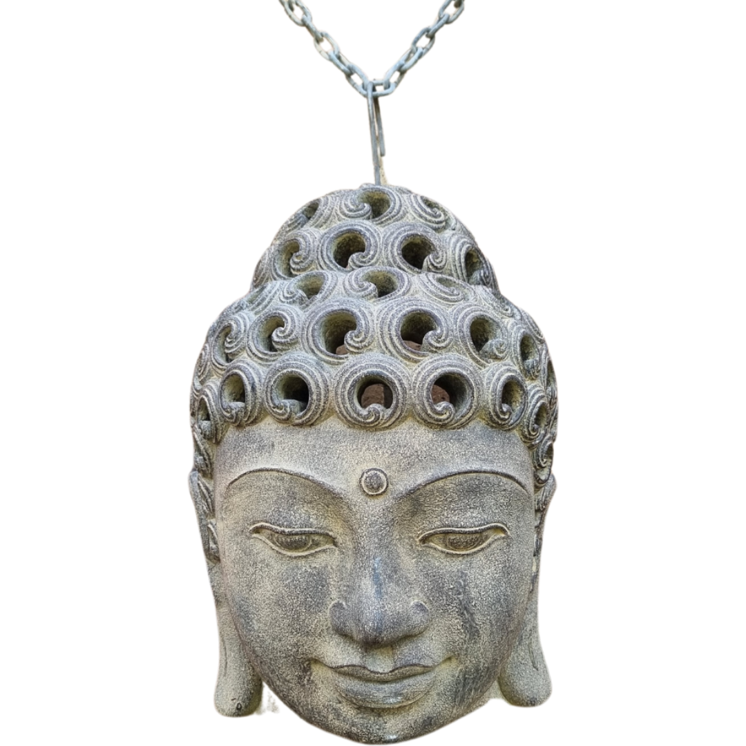 Buddha Head Mask Wall Plaque