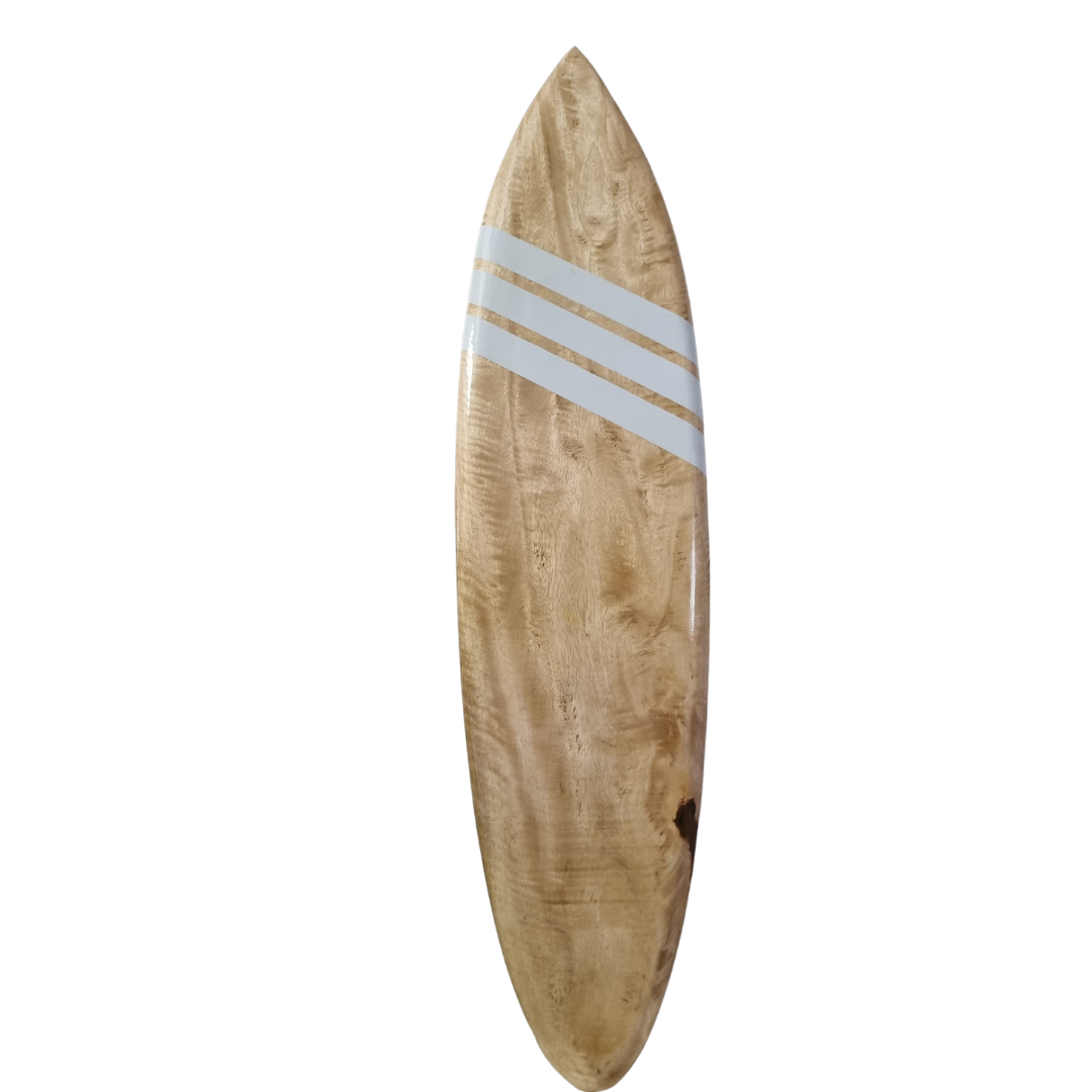 Surfboard White Design Wall Art