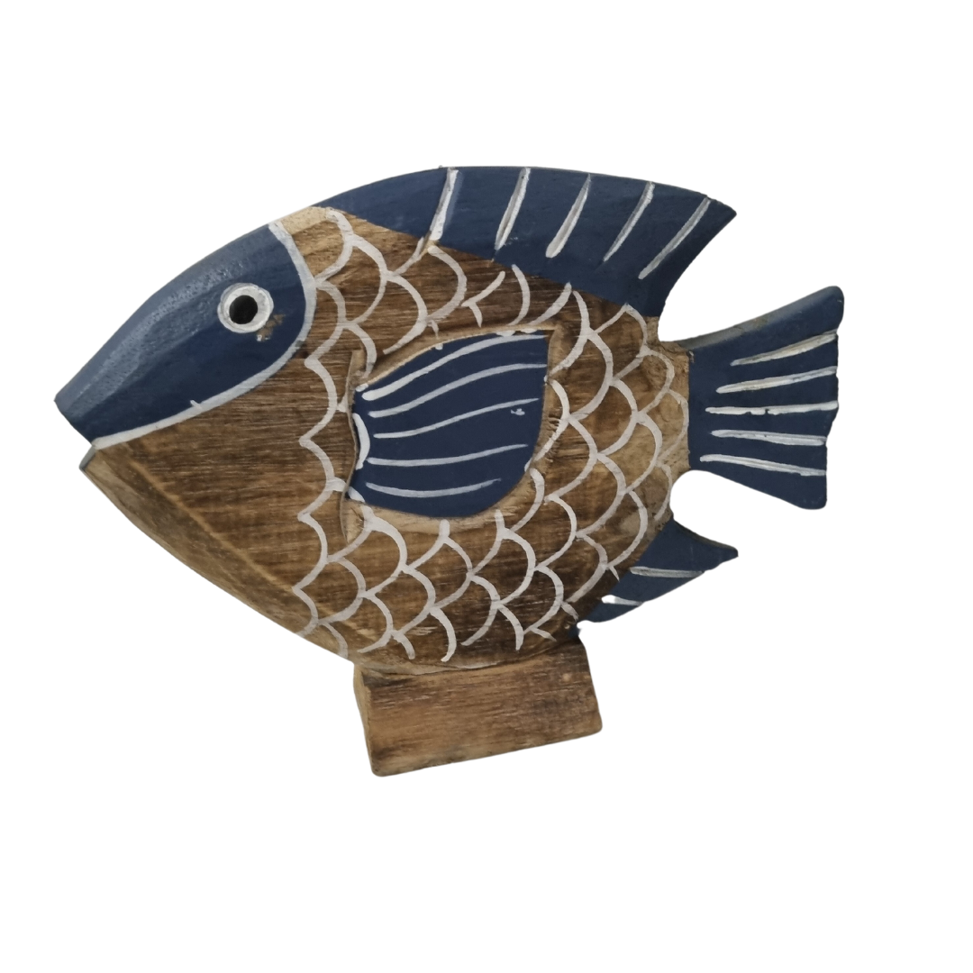 Tropical Fish Decor Blue