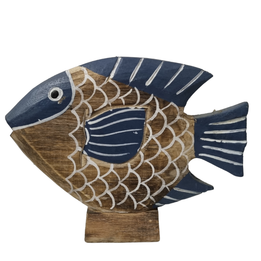 Tropical Fish Decor Blue