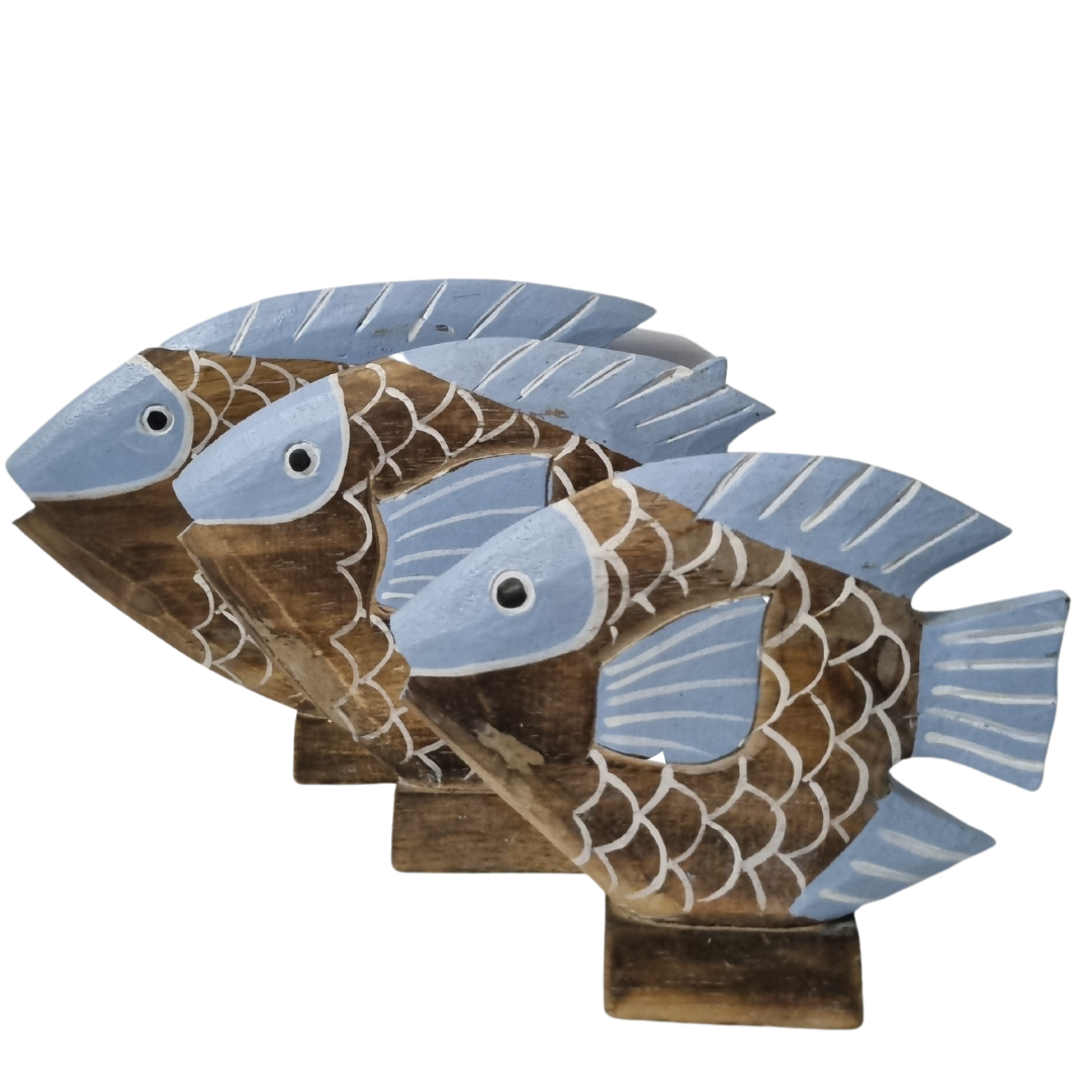 Tropical Fish Decor Blue