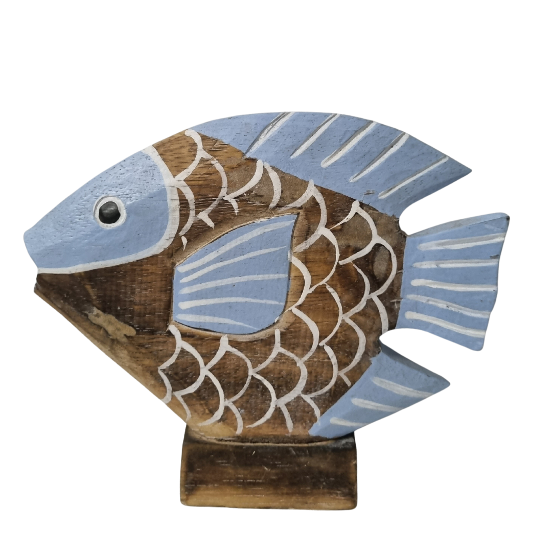 Tropical Fish Decor Blue