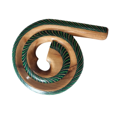 Compact Dig Travel Spiral Musical Instrument