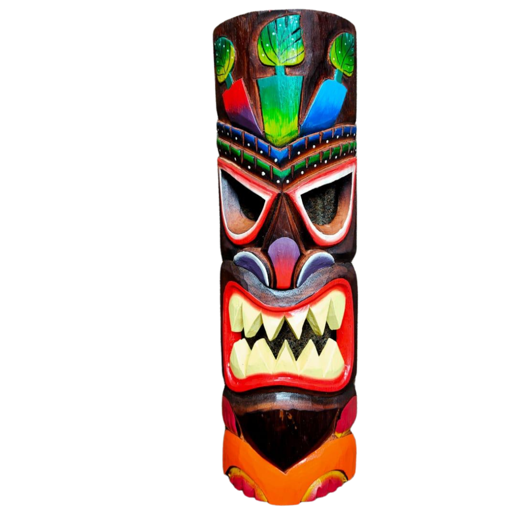 Tiki Mask Tribal Wall Art