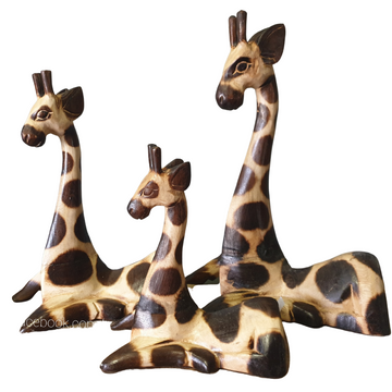 Giraffe Statues Sitting Style