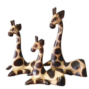 Giraffe Statues Sitting Style