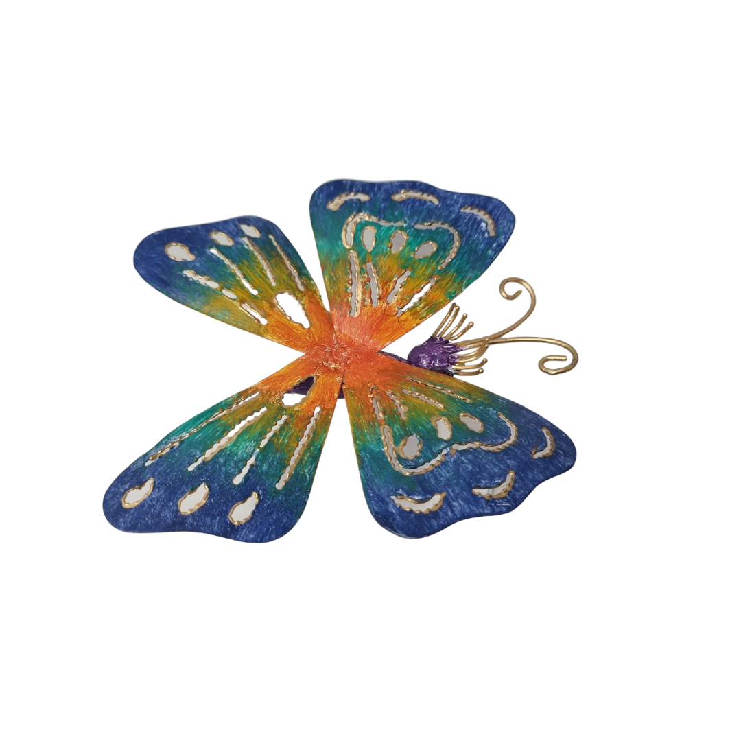 Metal Butterfly Wall Art