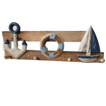 Nautical Sail Ship Anchor & Buoy Hanger