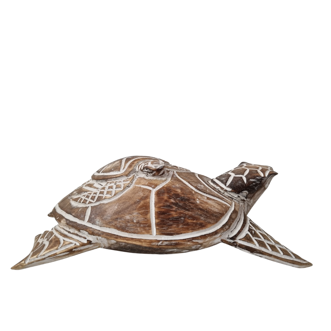 Tropical Style Wooden Turtles 