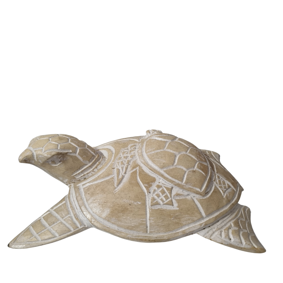 Tropical Style Wooden Turtles 