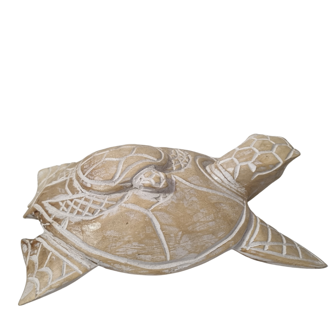 Tropical Style Wooden Turtles 