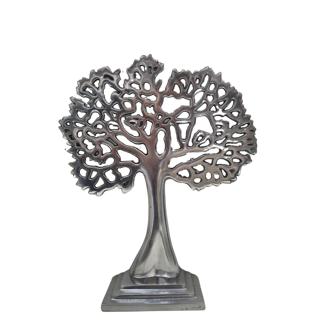 Silver Tree Of Life Decor