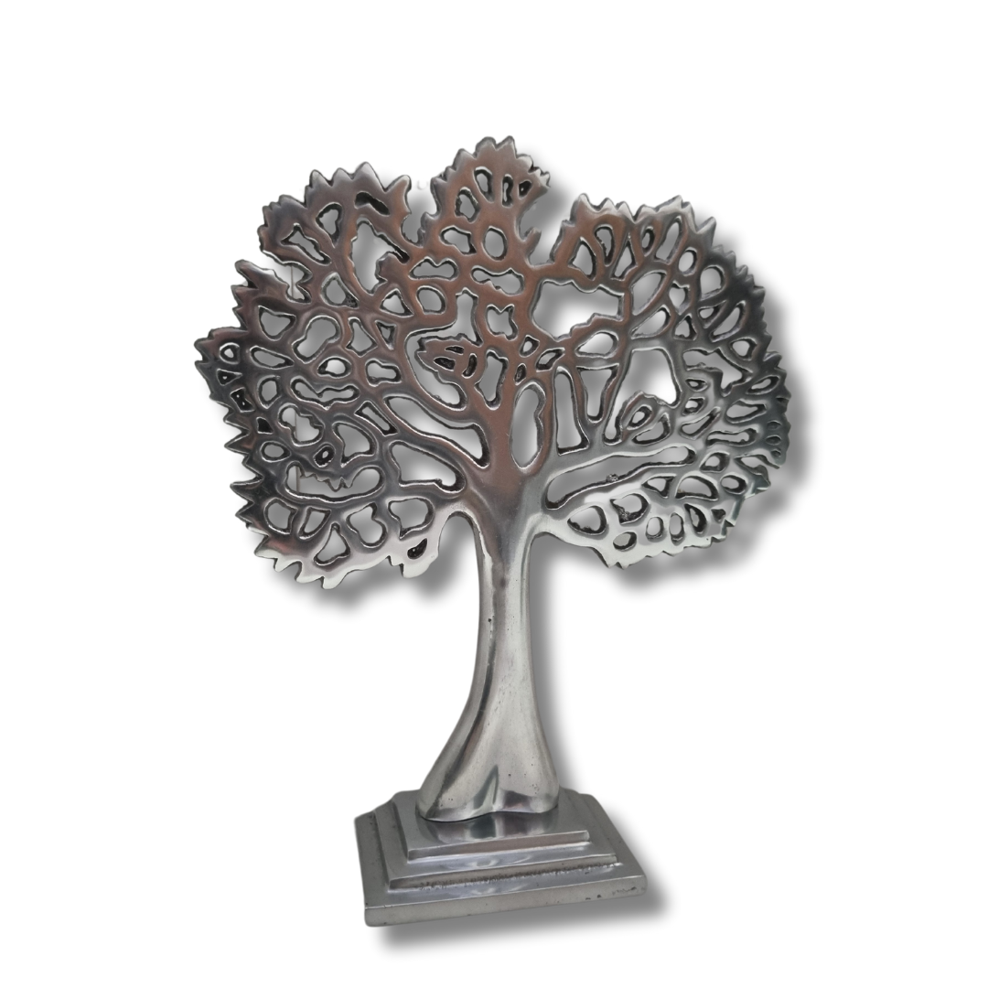 Silver Tree Of Life Decor