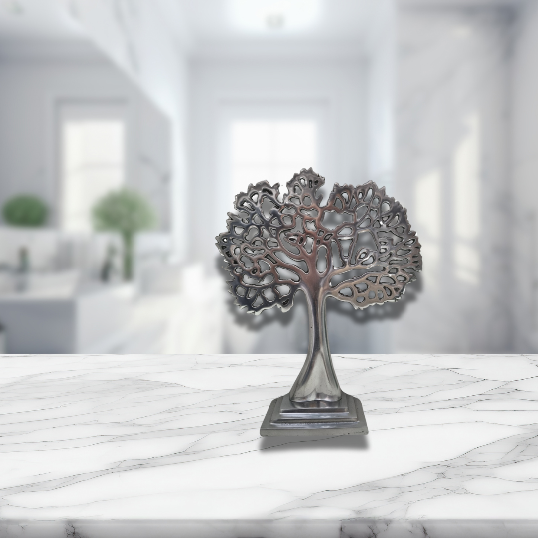 Silver Tree Of Life Decor