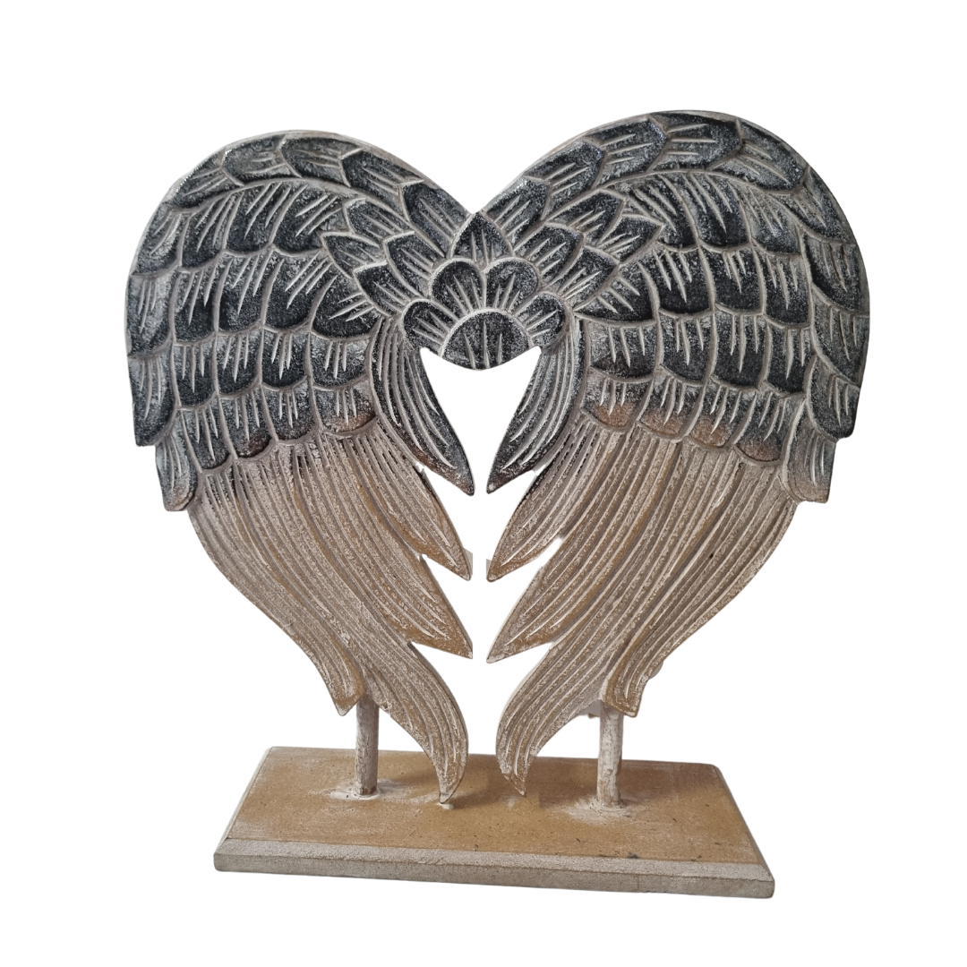 Display Angel Wings On Stand