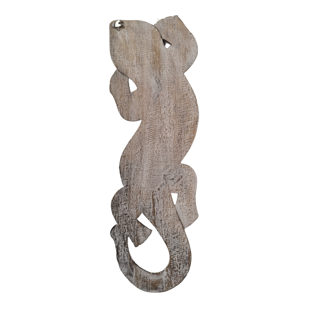 Hand Crafted Gecko Lizard Wall Art