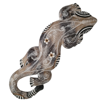 Hand Crafted Gecko Lizard Wall Art