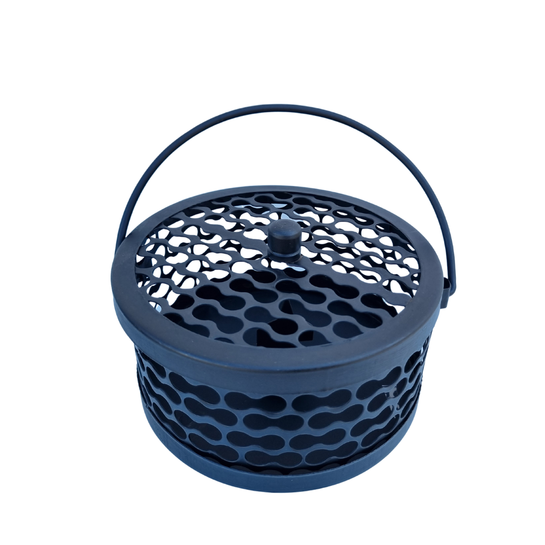 Classy Metal Mosquito Coil Holders Black