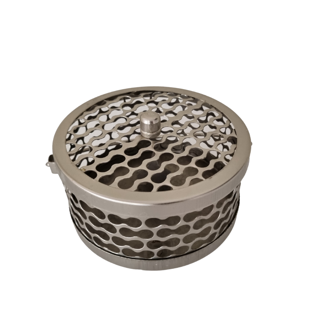 Classy Metal Mosquito Coil Holders Silver 