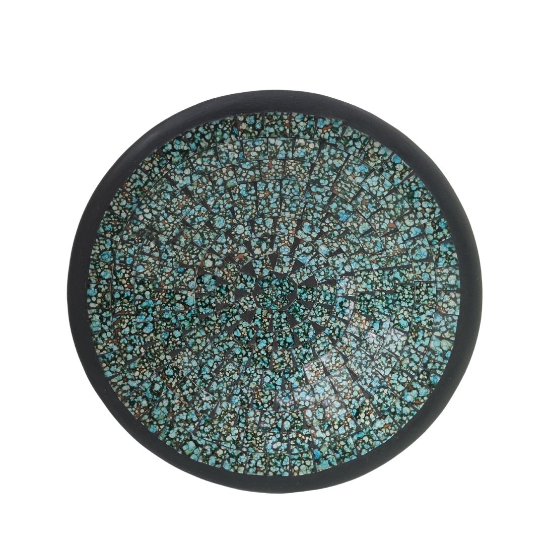 Mosaic Tile Bowl Turquoise