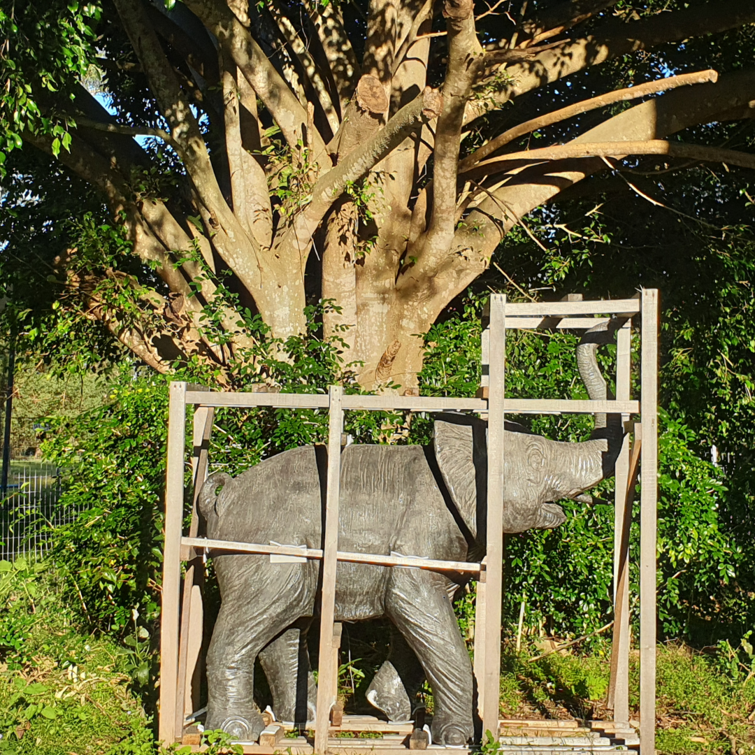 Elephant Statue Water Feature