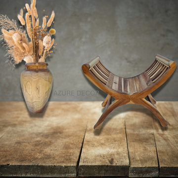 Indonesian Teak Wood (Kartini Stool)