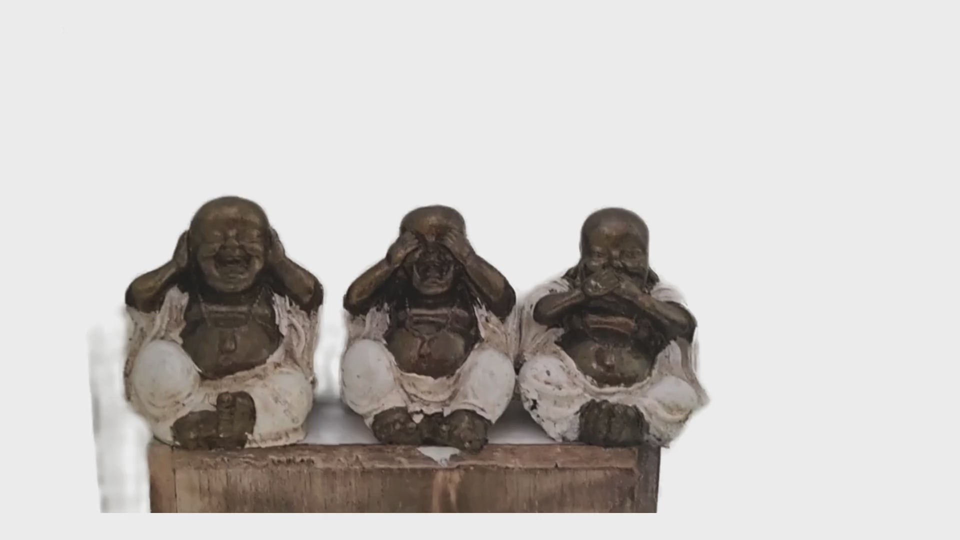 Three Wise Buddhas: Joyful Enlightenment