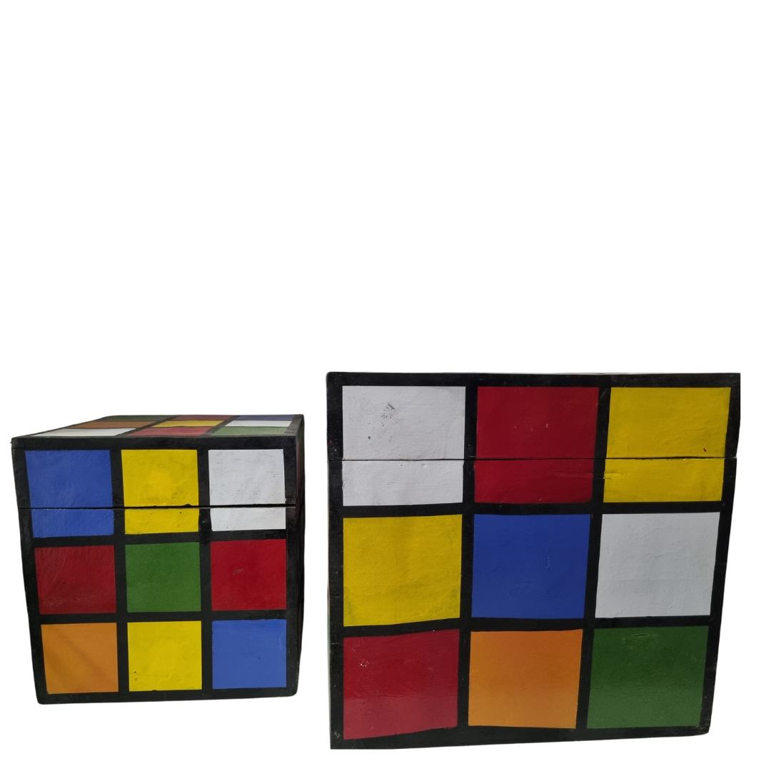 Rubik's Cube Multicolour Décor