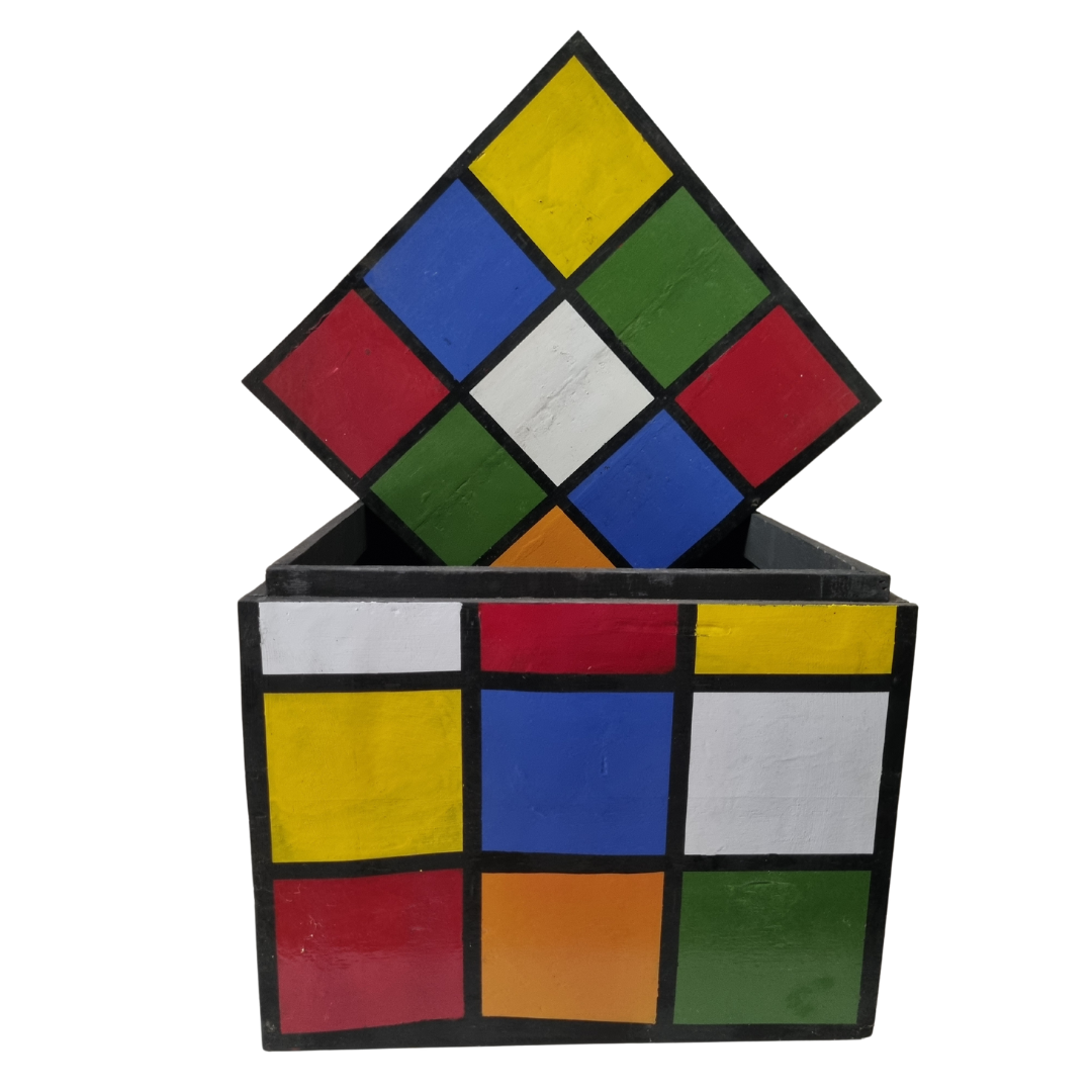 Rubik's Cube Multicolour Décor