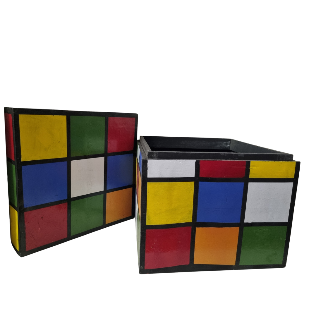 Rubik's Cube Multicolour Décor