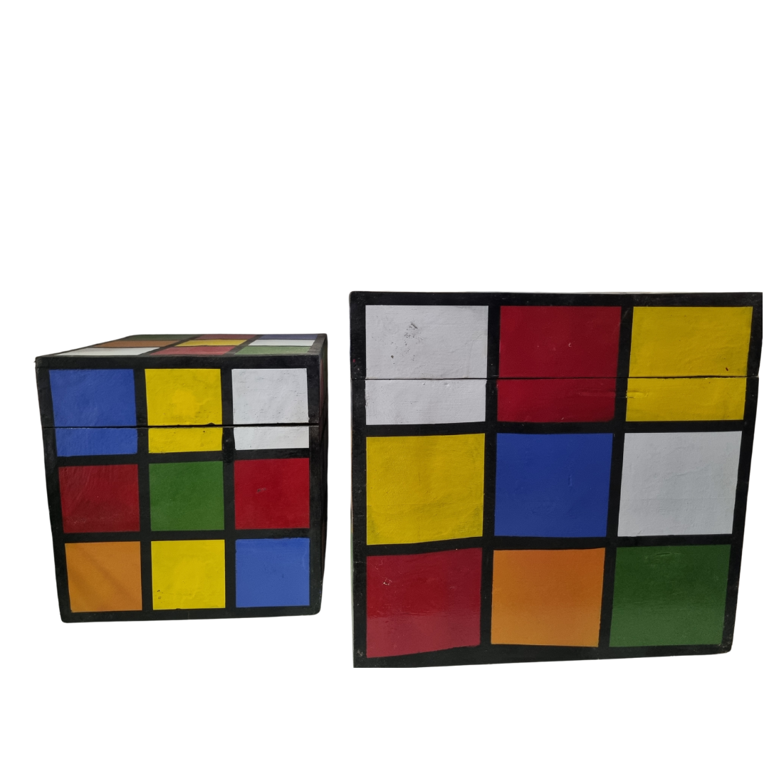 Rubik's Cube Multicolour Décor