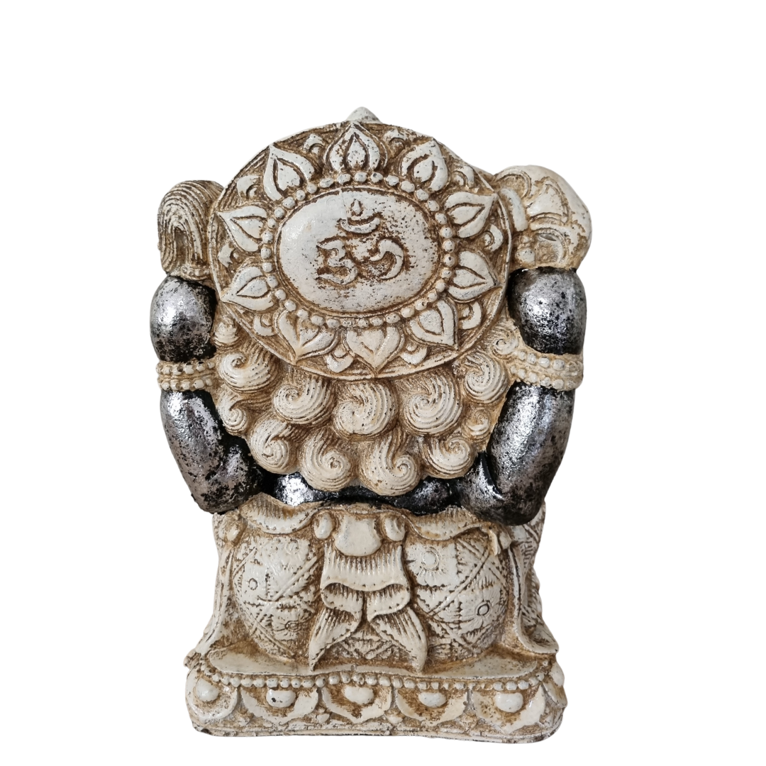 Ganesh Statue Sculptures White