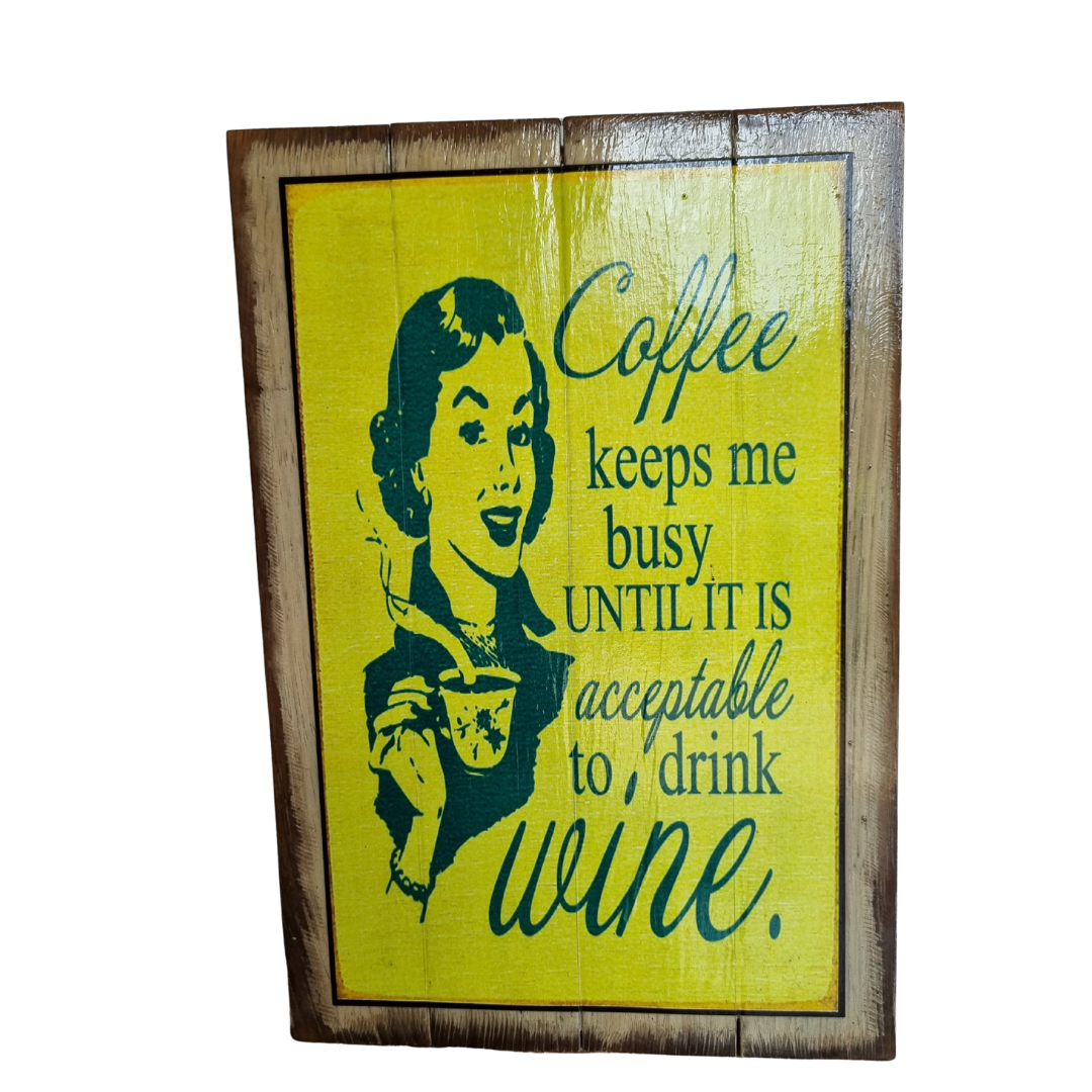 Entertaining Wall Art Sign