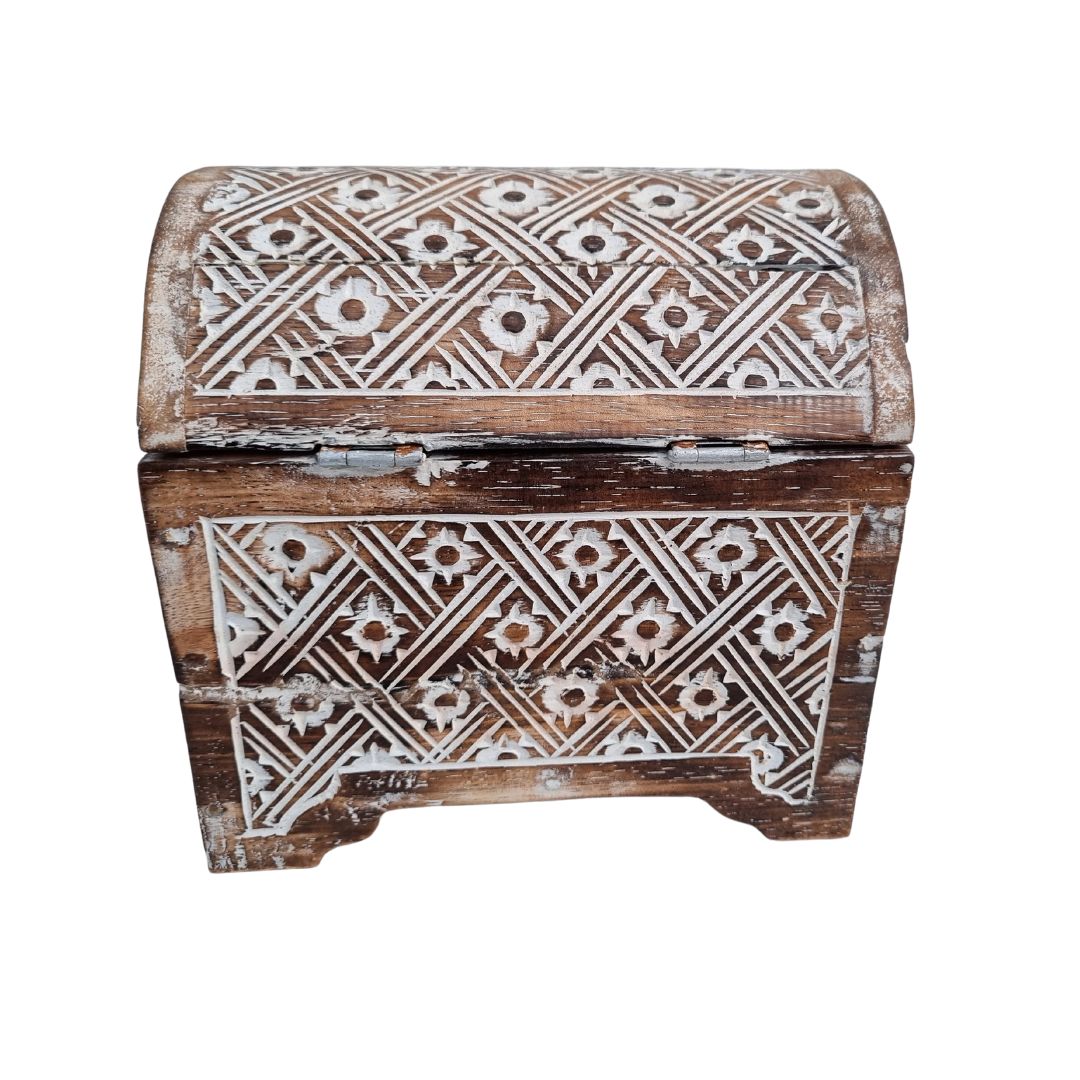 Boho Trinket Chest Storage Box