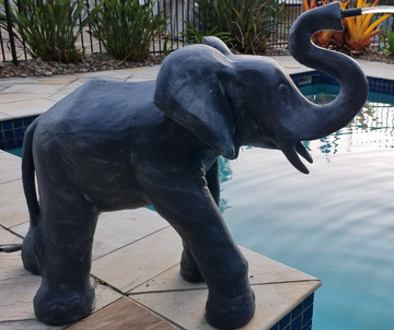 Elephant Statues Water Feature