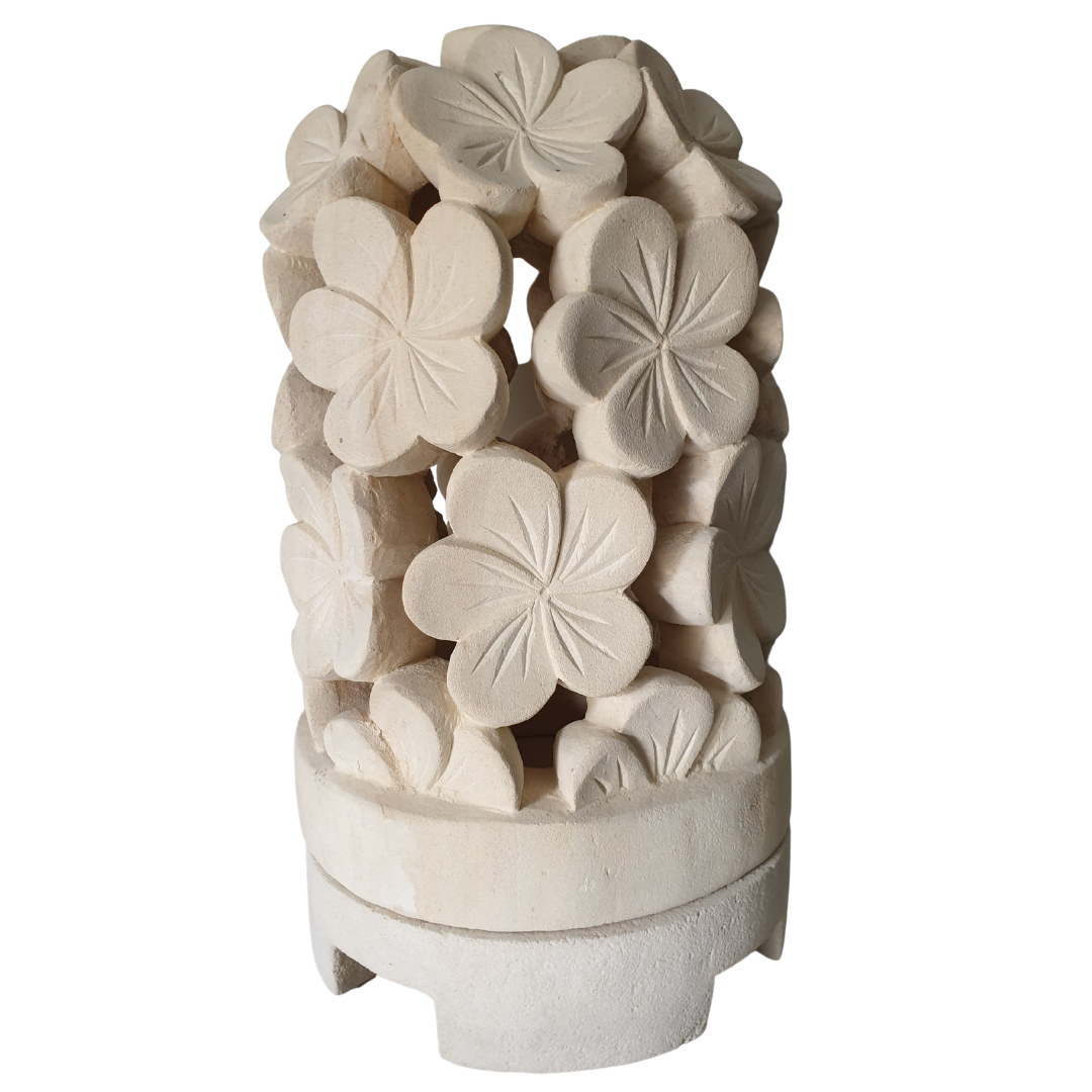 Limestone Lantern Dome Style Frangipani