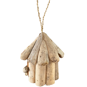 Bird House Driftwood Garden Decor