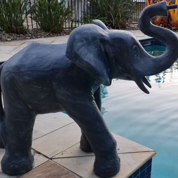 Elephant Statues Water Feature