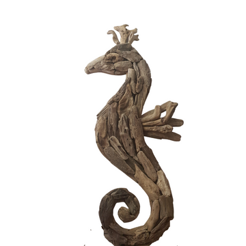 Seahorse Driftwood Wall Art